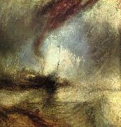 Joseph Mallord William Turner Snowstorm Steamboat off Harbor's Mouth USA oil painting artist